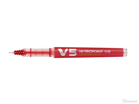 Cienkopis V5 CARTRIGE SYSTEM 0.3mm czerwony (10) PIBXC-V5-R-BG PILOT