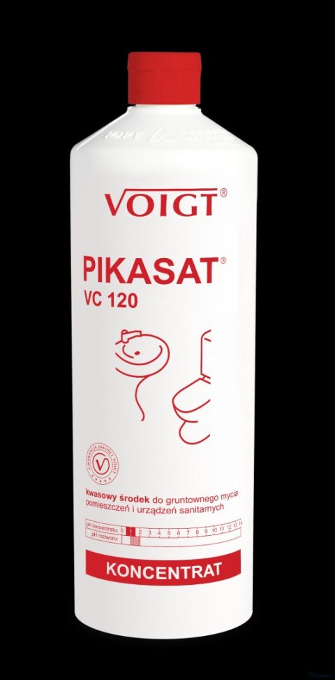 Koncentrat do czyszczenia urządzeń sanitarnych 1L VC120, Voigt Pikasat