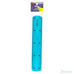 Linijka elastyczna 20cm niebieska SSC013 STRIGO