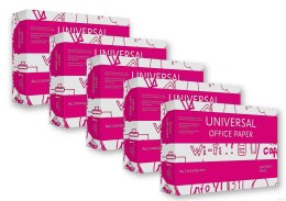 Papier xero A4 Universal 75g karton 5 ryz białość 160
