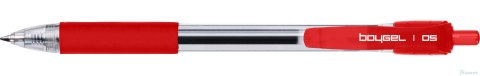 Pióro BOY-GEL BG-001/B czerwone RYSTOR 422-001