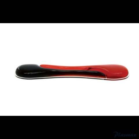 Podkładka żelowa pod klawiaturę czerwono-czarna 62398 KENSINGTON