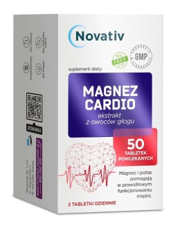 Novativ Magnez Cardio 50tabl. powlekanych