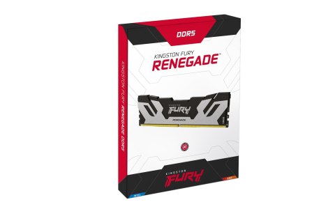 KINGSTON DDR5 48GB 6400MT/s CL32 DIMM (Kit of 2) FURY Renegade Silver XMP