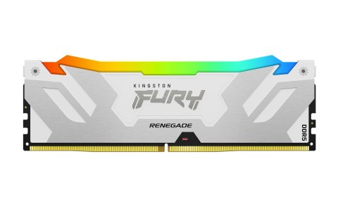 Kingston FURY DDR5 16GB (1x16GB) 6000MHz CL32 Renegade White RGB XMP