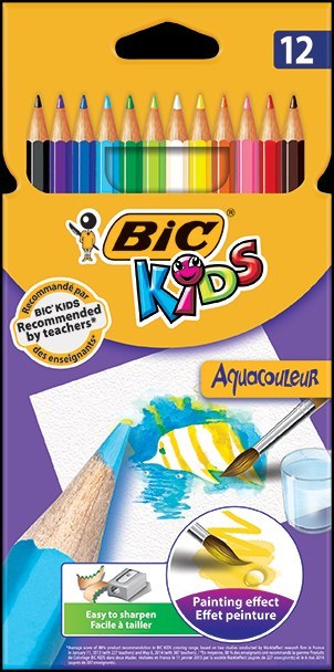 Kredki ołówkowe BIC Kids Aquacouleur 8575614
