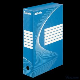 Pudełka archiwizacyjne ESSELTE BOXY 80mm niebieskie 128411