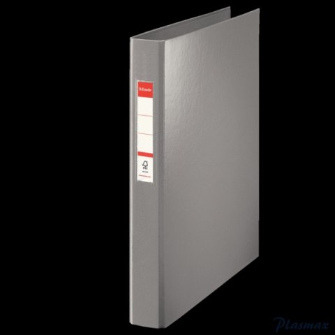 Segregator Esselte A4 z 4 kółkami, grzbiet 42 mm, szary, 14463