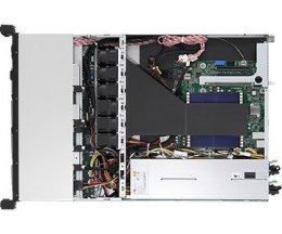 Platforma ASRock Rack (1U) AMD Epyc 7003 (4xSFF, 4xLFF, 2x10GbE, Red. PSU, IPMI)