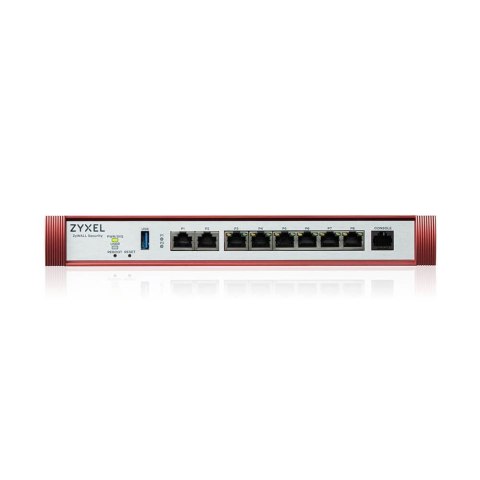 Firewall Zyxel USGFLEX200HP 8xWAN/LAN SPI firewall: 6500 Mbps Max. IPsec VPN: 100