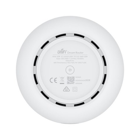 Router(Gateway), Kontroler UniFi, NVR, Switch PoE, Access Point Wi-Fi 6 Ubiquiti UniFi Dream Router (UDR-EU)