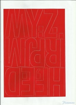 LITERY samop. 8cm (8) czarne ARTDRUK