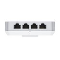 Acces Point Wi-Fi 6 Ubiquiti UniFi U6 In-Wall 2.4GHz(2x2)/5GHz(4x4)/6GHz(-) PoE+/PoE 4x1G 1x2,5G