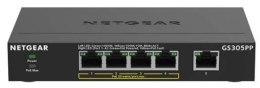Switch Netgear GS305PP-300EUS 5p PoE 120W (PoE+: 4p) Unmanaged Gigabit