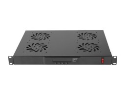 LANBERG PANEL WENTYLACYJNY 1U LCD 19