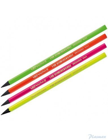Ołówek EVOLUTION FLUO bez gumki 940757 BIC