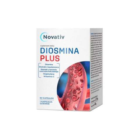 Novativ Diosmina Plus 60 kapsułek