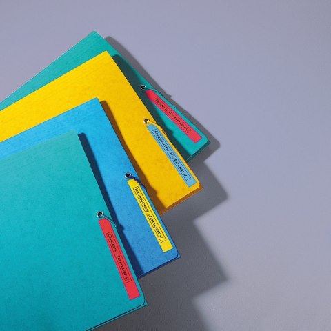 DYMO D1 - Standard Etykiety - Czarny na czerwonym - 12mm x 7m