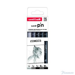 Cienkopis PIN 200, ZESTAW 5 SZT_COMICS