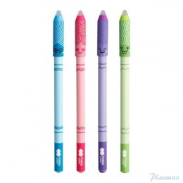 Długopis wymazywalny LOL, 0,5 mm, niebieski, Happy Color