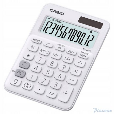 Kalkulator CASIO MS-20UC-WE BOX biały