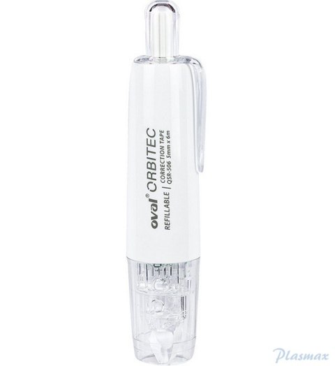 Korektor OVAL w taśmie 5 mm x 6 m QSR-506/1R biały 160-2403