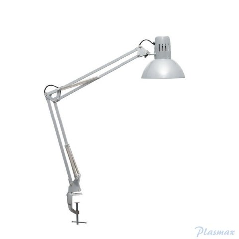 LAMPA BIURKOWA Z KLIPSEM MAULstudy, SREBRNA