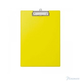 Podkładka Maul A4 z klipsem, powłoka plastikowa, żółta (23352/13 ML)