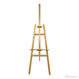 Sztaluga drewniana MemoBe, trójnożna, plenerowa, malarska, drewno iglaste, 48x176 cm MSS001.N.01