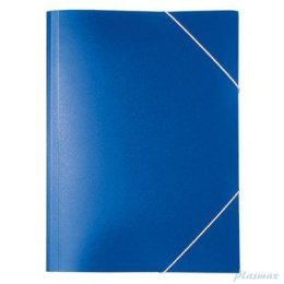 Teczka PP z gumką szeroka TG-02 BIURFOL niebieska
