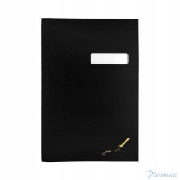 Teczka do podpisu 20-kart, okienko, czarna 1822246 BARBARA