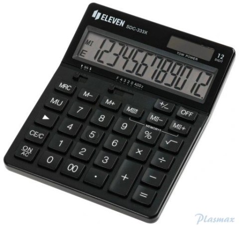 Eleven kalkulator biurowy SDC333XBK