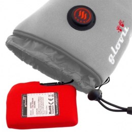 Glovii ogrzewane rękawice uniwersalne szare L-XL