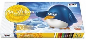 Plastelina 10kol.KOMA