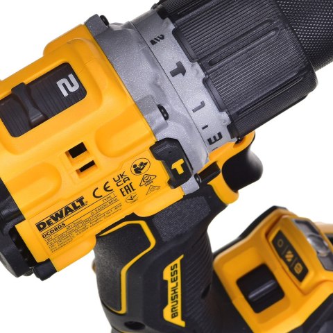 WIERTARKO-WKRĘTARKA DEWALT DCD805P2T 18V 2X5,0AH BL TSTAK