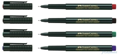 Cienk.FINEPEN 0.4 czer.(10) FC 151121 FABER CASTEL (X)