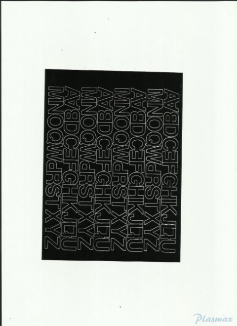 LITERY samop.1.5cm(8)zielone ARTDRUK (X)