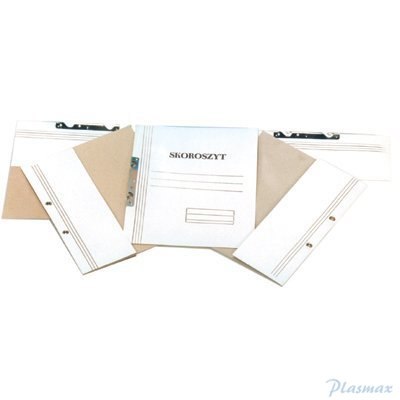 Skoroszyt OCZKO biała pełne(50szt) 250g KIEL-TECH