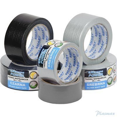 Taśma naprawcza DUCT TAPE 50x10m srebrna SMART EXTREME POWER 5070