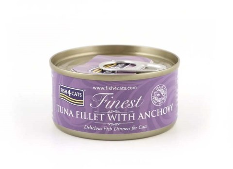 Fish4Cats Finest filet z Tuńczyka z Anchois 70g