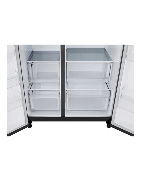 Lodówka Side by Side LG GSBC40EPPE ciemny grafit czarna