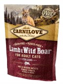 CARNILOVE CAT LAMB&WILD BOAR STERILISED 400G