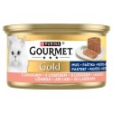 PURINA GOURMET GOLD Mus z łososiem 85g