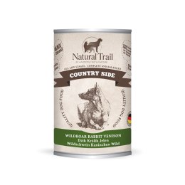 NATURAL TRAIL Country dzik,jeleń karma dla psa 400g