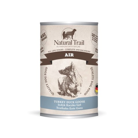 NATURAL TRAIL Indyk,kaczka,gęś karma dla psa 400g