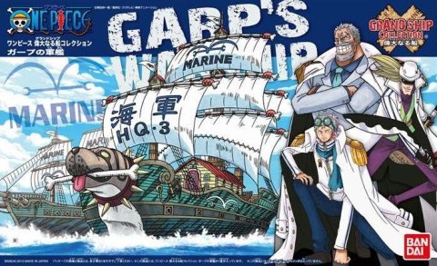 ONE PIECE GRAND SHIP COLLECTION GARP'S WARSHIP