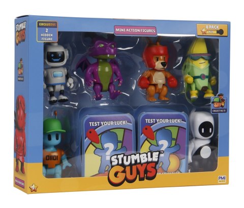 STUMBLE GUYS S2 MINI ACTION FIGURES - 8 PACK DELUXE BOX VER.B