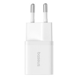 Ładowarka Baseus GaN5 mini 1C 25W+kabel USB-C biały