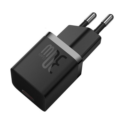 Ładowarka Baseus GaN5 mini 1C 30W EU+kabel USB-C (cluster black)