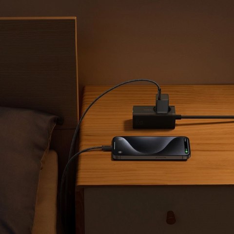 Ładowarka Baseus GaN5 mini 1C 30W EU+kabel USB-C (cluster black)